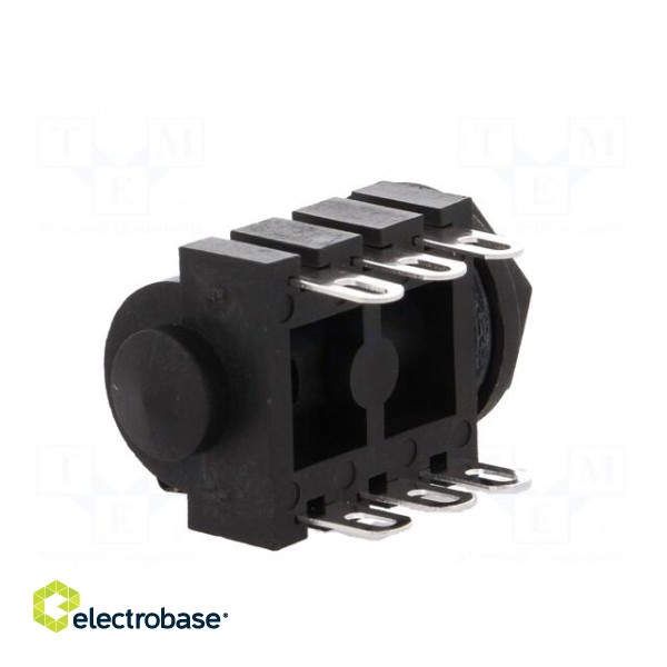 Socket | Jack 6,3mm | female | stereo,with double switch | ways: 3 image 6