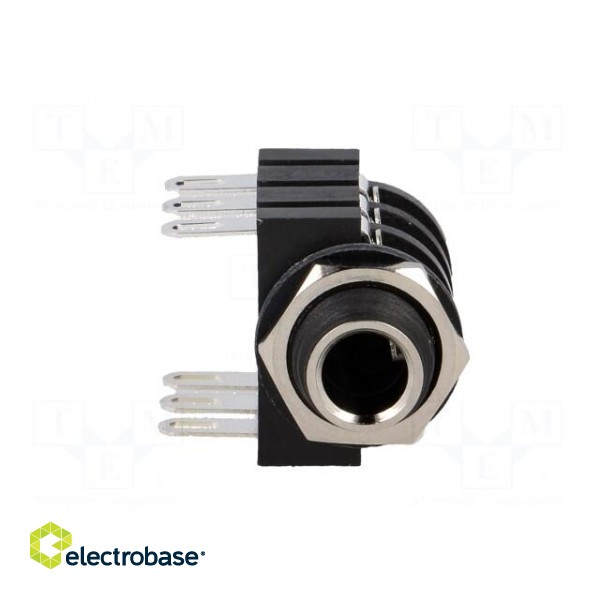 Socket | Jack 6,3mm | female | stereo,with double switch | ways: 3 image 9