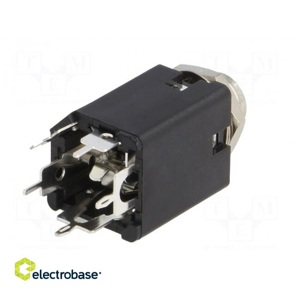 Socket | Jack 6,3mm | female | stereo,with double switch | ways: 5 image 6