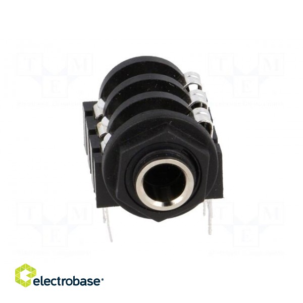 Socket | Jack 6,3mm | female | stereo,with double switch | ways: 3 image 9