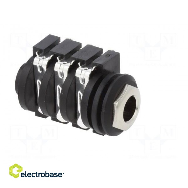 Socket | Jack 6,3mm | female | stereo,with triple switch | ways: 3 image 8