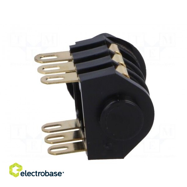 Socket | Jack 6,3mm | female | stereo,with triple switch | ways: 3 image 5