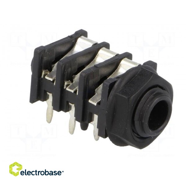 Socket | Jack 6,3mm | female | stereo,with earthing | angled 90° image 8