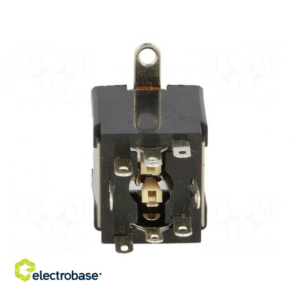 Socket | Jack 6,3mm | stereo | straight | for panel mounting | 10mm image 5