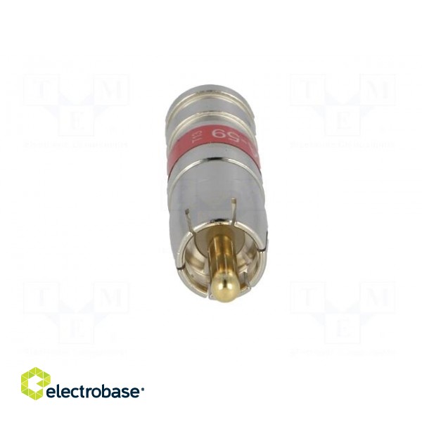 Plug | RCA | male | compression | Cable: RG59 | 75Ω | 3GHz image 9