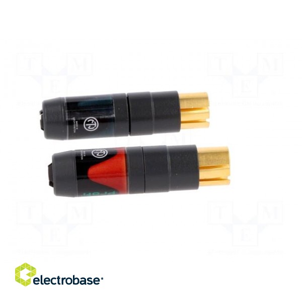 Plug | RCA | male | straight | soldering | gold-plated | for cable фото 7