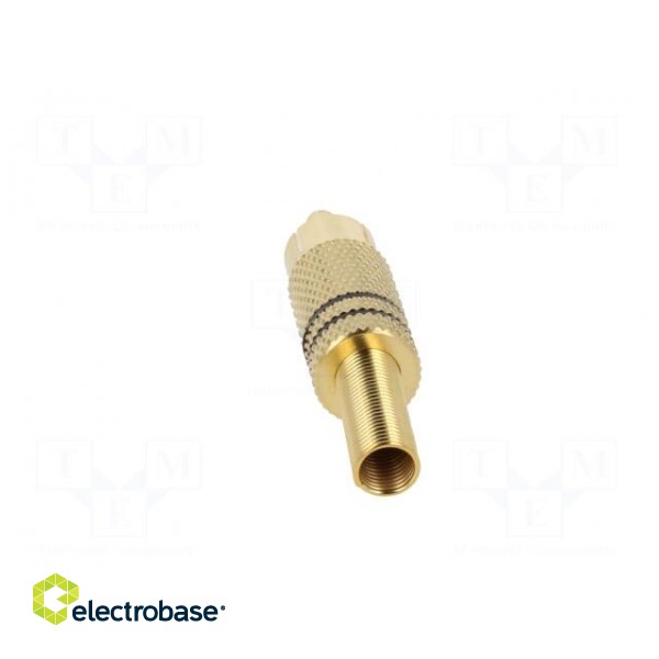 Plug | RCA | male | with strain relief | straight | soldering paveikslėlis 5