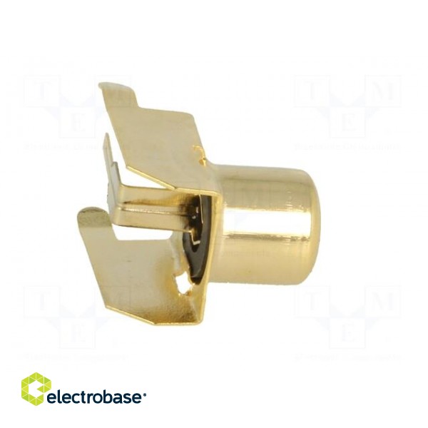 Socket | RCA | female | angled 90° | THT | brass | tinned | on PCBs image 7
