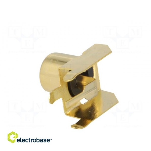 Socket | RCA | female | angled 90° | THT | brass | tinned | on PCBs image 4