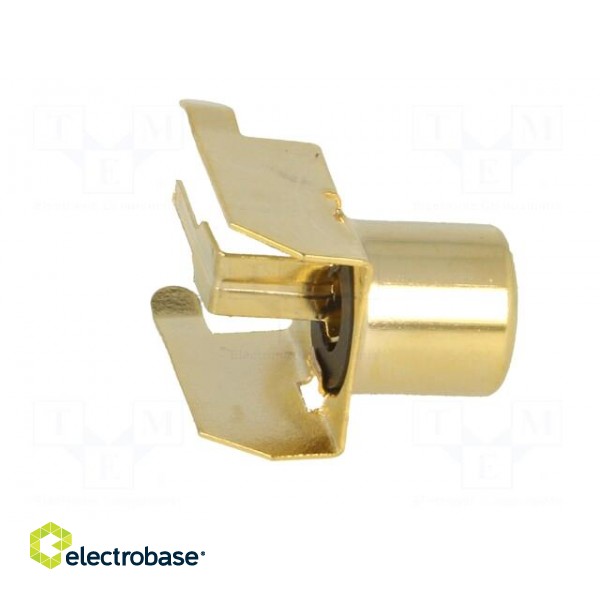 Socket | RCA | female | angled 90° | THT | brass | gold-plated | on PCBs paveikslėlis 6