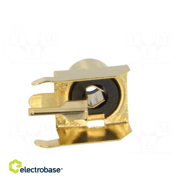 Socket | RCA | female | angled 90° | THT | brass | tinned | on PCBs фото 5