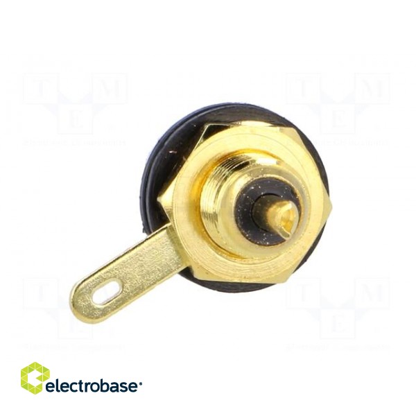 Socket | RCA | female | insulated | gold-plated | for panel mounting paveikslėlis 5