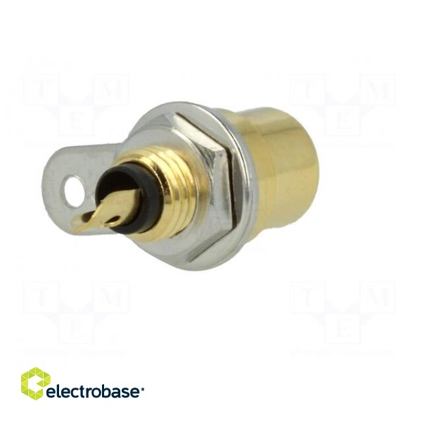 Socket | RCA | female | straight | soldering | gold-plated фото 6