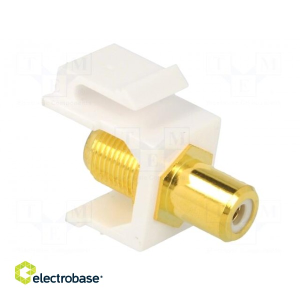 Socket | Transition: adapter | female x2 | straight | gold-plated image 8