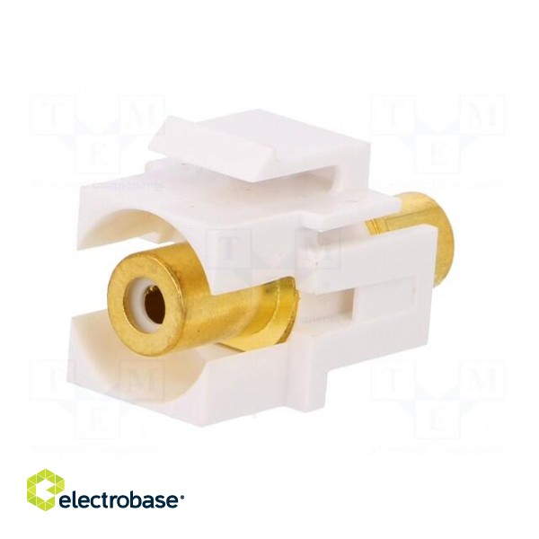 Socket | Transition: coupler | female x2 | straight | gold-plated image 2