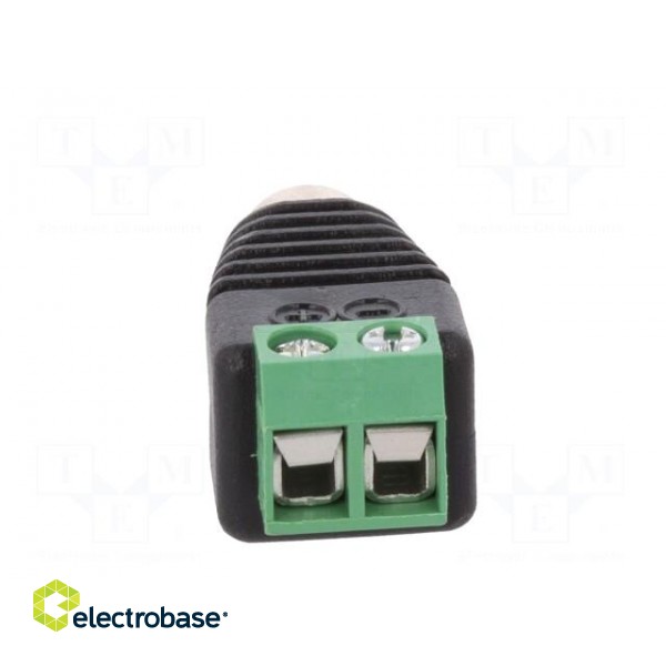 Transition: adapter | mono | RCA socket,terminal block | PIN: 2 paveikslėlis 5