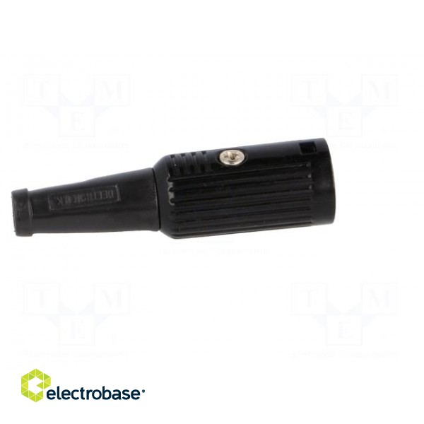 Plug | DIN | female | PIN: 4 | Layout: 216° | straight | for cable | 34V | 2A image 7