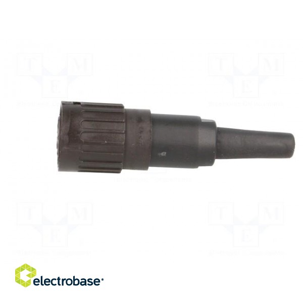 Plug | DIN | female | PIN: 6 | straight | for cable | soldering | 300V | 5A фото 3