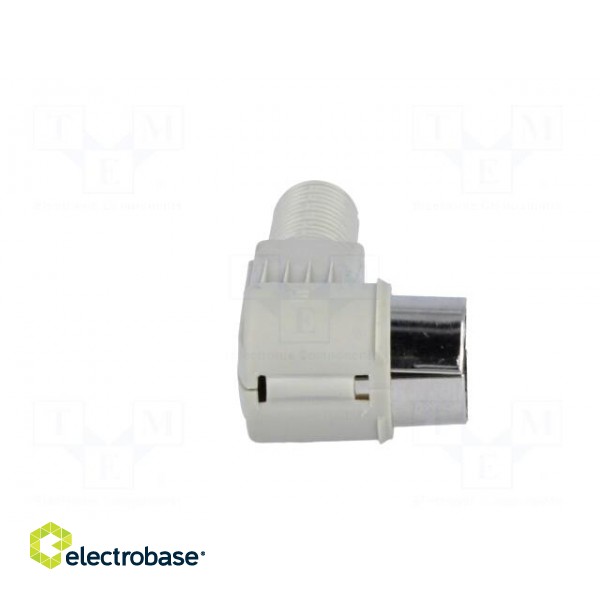Plug | DIN | male | PIN: 3 | Layout: 180° | angled 90° | for cable paveikslėlis 9