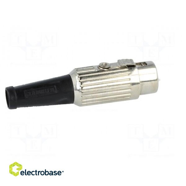 Plug | DIN | male | PIN: 3 | Layout: 180° | straight | for cable | soldering image 7