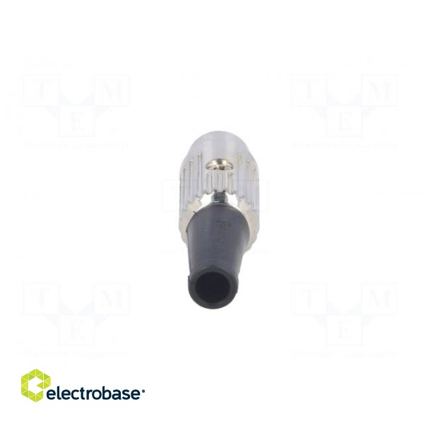 Plug | DIN | male | PIN: 4 | Layout: 216° | straight | for cable | soldering image 5