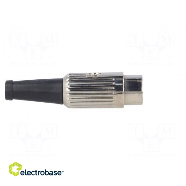Plug | DIN | male | PIN: 4 | Layout: 216° | straight | for cable | soldering image 7
