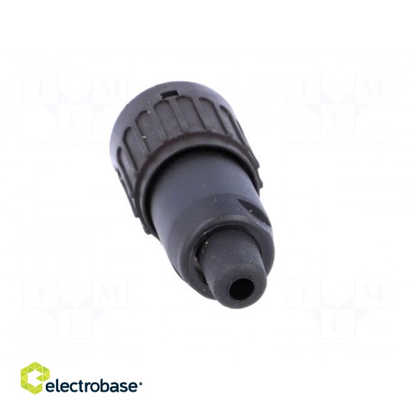 Plug | DIN | male | PIN: 4 | straight | for cable | soldering | 300V | 5A image 5