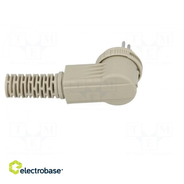 Plug | DIN | male | PIN: 5 | Layout: 180° | angled 90° | for cable image 7