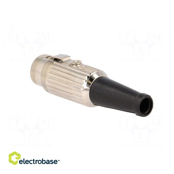 Plug | DIN | male | PIN: 5 | Layout: 180° | straight | for cable | soldering image 4