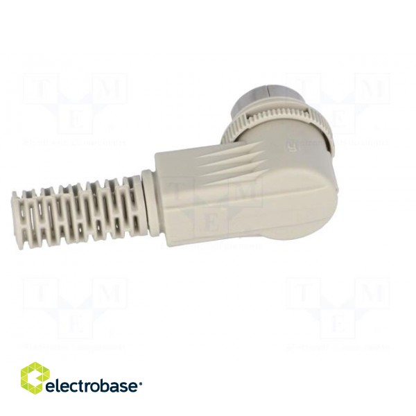 Plug | DIN | male | PIN: 5 | Layout: 240° | angled 90° | for cable image 7
