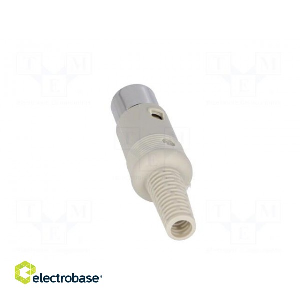 Plug | DIN | male | PIN: 5 | Layout: 240° | straight | for cable | soldering image 5