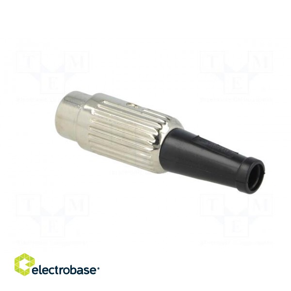 Plug | DIN | male | PIN: 5 | Layout: 240° | straight | for cable | soldering paveikslėlis 4