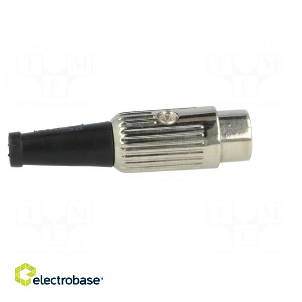 Plug | DIN | male | PIN: 5 | Layout: 240° | straight | for cable | soldering paveikslėlis 7