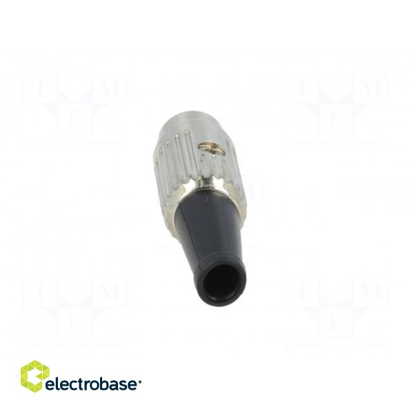 Plug | DIN | male | PIN: 5 | Layout: 360° | straight | for cable | soldering image 5