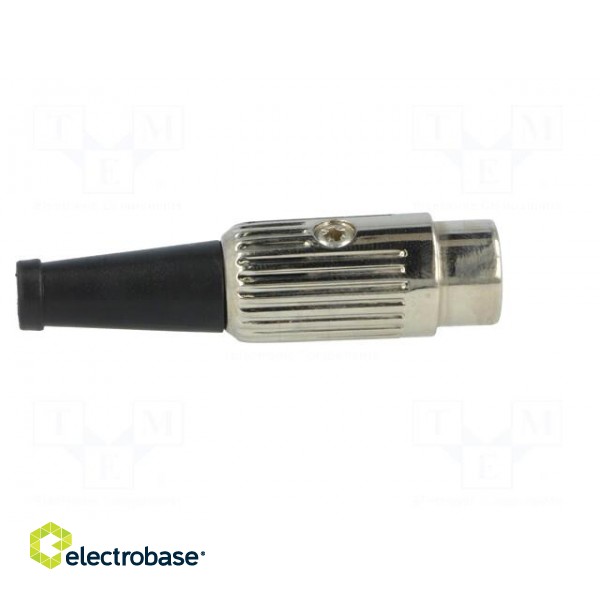 Plug | DIN | male | PIN: 5 | Layout: 360° | straight | for cable | soldering image 7