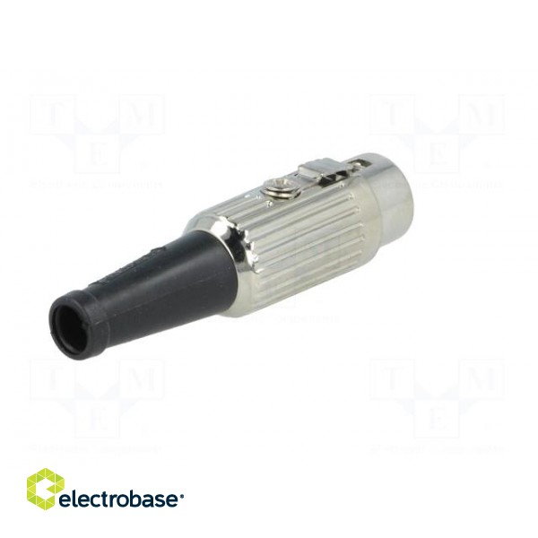 Connector: DIN | plug | male | PIN: 6 | Layout: 240° | straight | for cable image 6