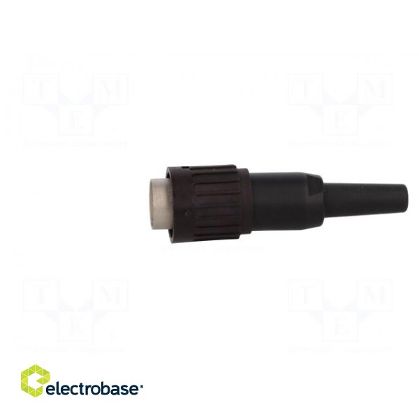 Plug | DIN | male | PIN: 6 | straight | for cable | soldering | 300V | 5A фото 3