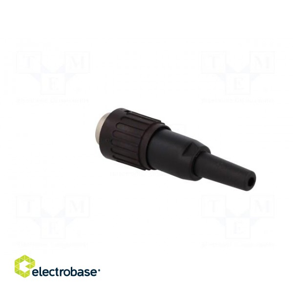 Plug | DIN | male | PIN: 6 | straight | for cable | soldering | 300V | 5A фото 4