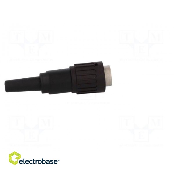 Plug | DIN | male | PIN: 6 | straight | for cable | soldering | 300V | 5A фото 7