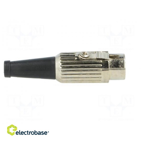 Plug | DIN | male | PIN: 7 | Layout: 270° | straight | for cable | soldering image 7