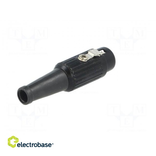 Connector: DIN | plug | male | PIN: 8 | Layout: 270° | straight | for cable image 6