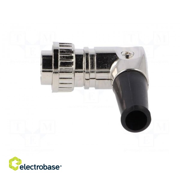 Plug | DIN | male | with strain relief | PIN: 4 | angled 90° | for cable image 3