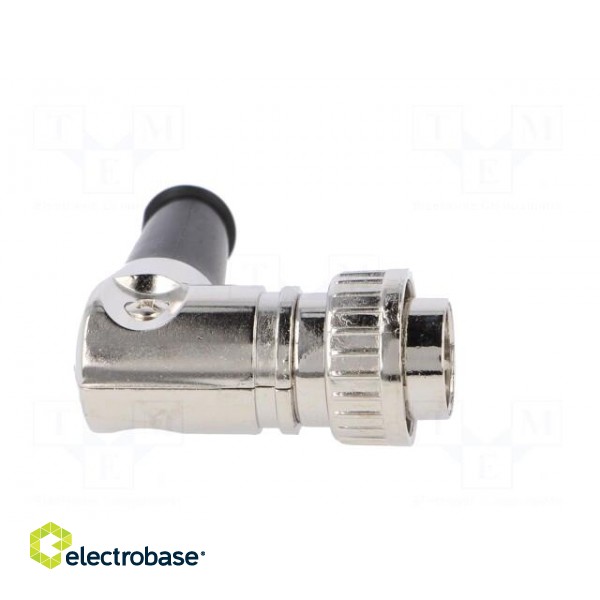 Plug | DIN | male | with strain relief | PIN: 4 | angled 90° | for cable image 7
