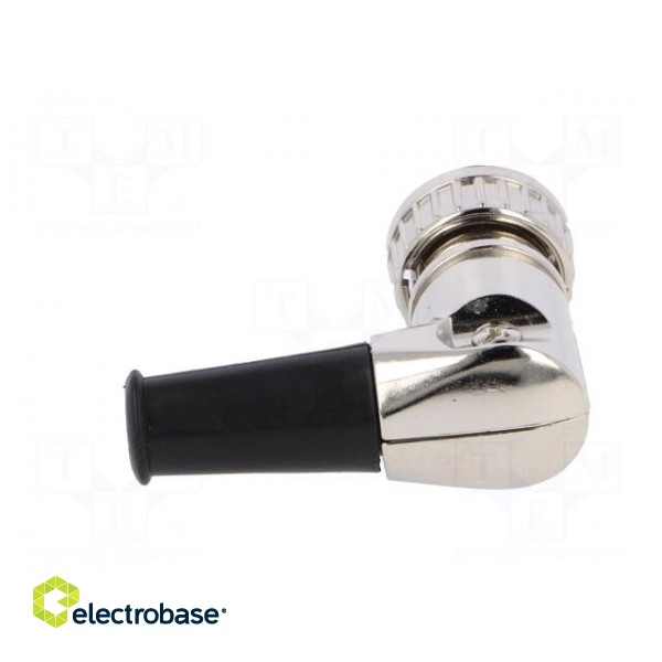 Plug | DIN | male | with strain relief | PIN: 4 | angled 90° | for cable image 5