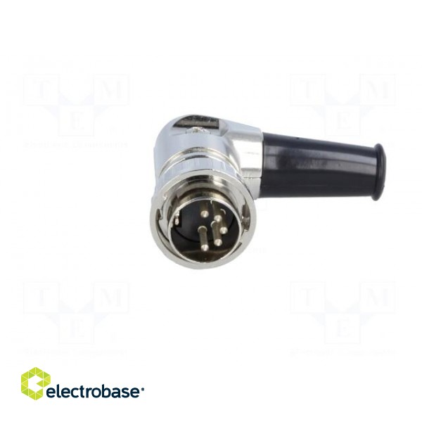 Plug | DIN | male | with strain relief | PIN: 5 | Layout: 180° | for cable image 9