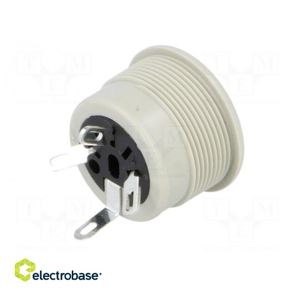 Socket | DIN | female | PIN: 3 | Layout: 180° | soldering image 6