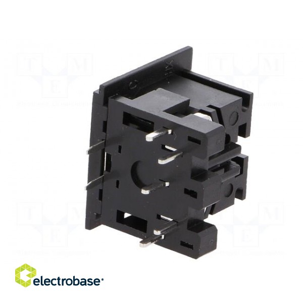 Socket | DIN | female | PIN: 5 | Layout: 180° | angled 90° | on PCBs | THT image 4