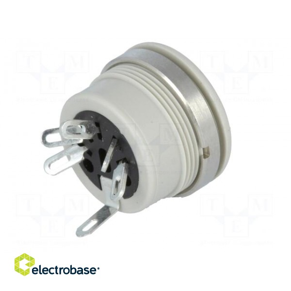 Socket | DIN | female | PIN: 5 | Layout: 180° | soldering image 6