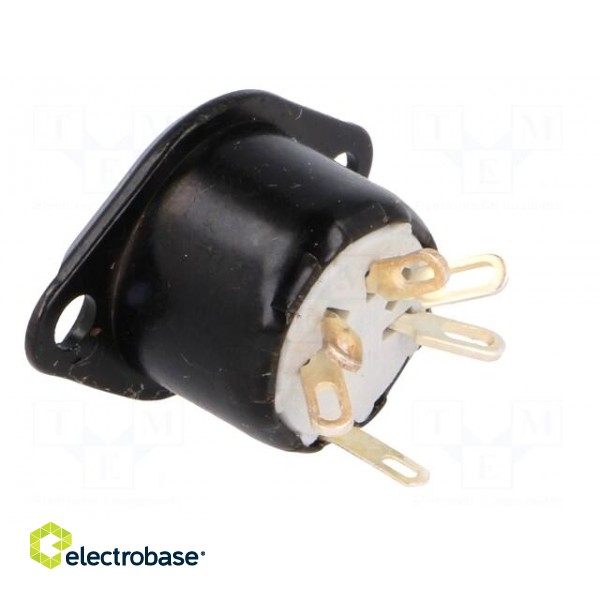 Socket | DIN | female | PIN: 5 | Layout: 180° | soldering | 34V | 2A | 10mΩ image 4