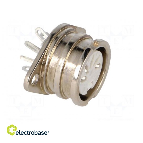 Socket | DIN | female | PIN: 5 | Layout: 180° | soldering | 34V | 2A | 10mΩ image 8